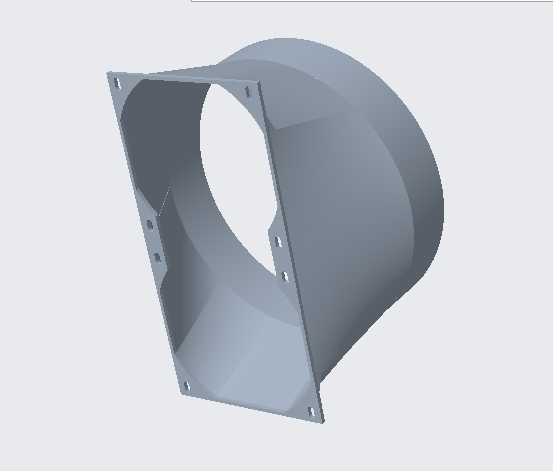 Heat Management Fan Shroud for ASIC Miner Fan Duct 120mm to 8 Inch Hose Compatible with Antminer S19 T19 S17 T17